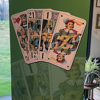 Roll-up pour le Tarot belinétois Impression numérique : Roll-up pour le Tarot belinétois