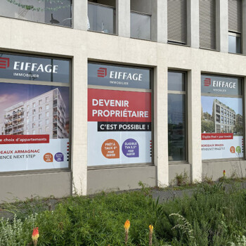 Bulle de vente immobilier Vitrophanie - Bulle de vente immobilier