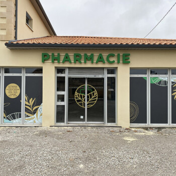 Vitrine Pharmacie Vitrophanie - Vitrine Pharmacie