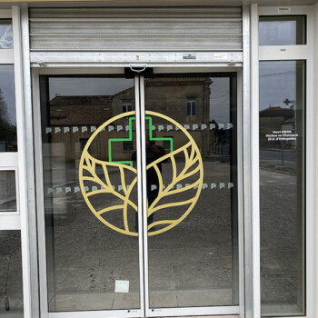 Habillage vitrine Vitrophanie - Habillage vitrine